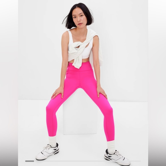 GapFit | High Rise Recycled Power Full Length Leggings Sz M - Picture 1 of 5